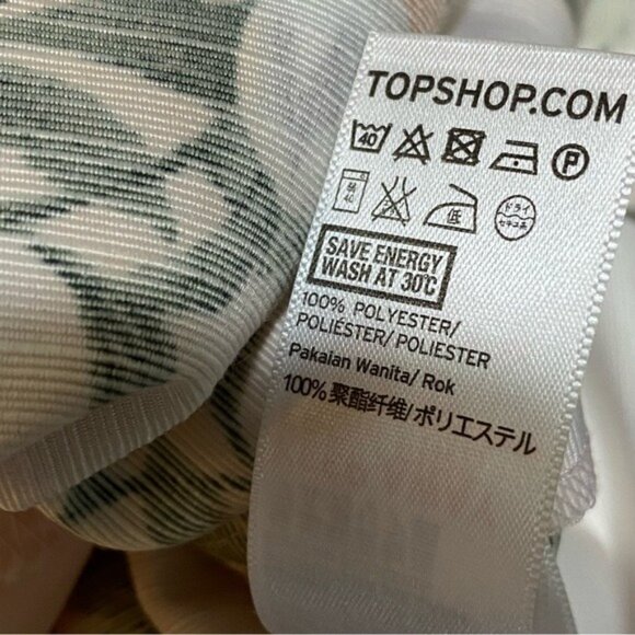 NWT Topshop Women's Floral Print Skirt US Size 8 - Picture 9 of 9